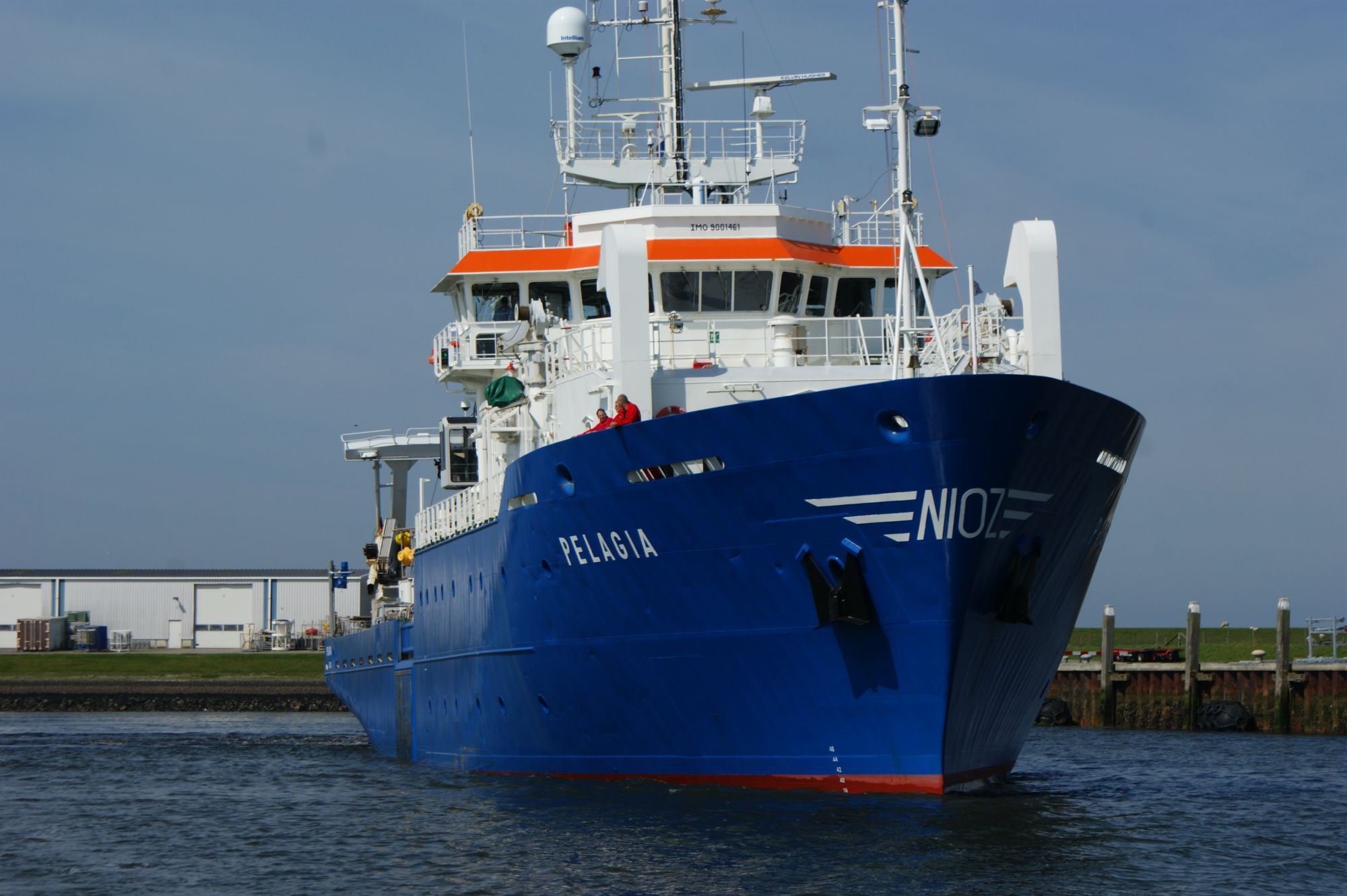 Inspectie en reparatie hoofdgenerator en hulpgeneratoren onderzoeksvaartuig Pelagia.
