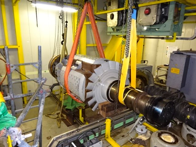On-site repair of the generators