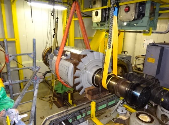 Bakker Repair + Services repareert twee generatoren van offshore platform